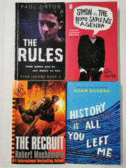 4 Books for Teens Age 12+ Includes Simon vs. the Homo Sapiens Agenda