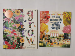 Kids Gardening/Lifestyle books: It's our Business to make a Better World & Grow