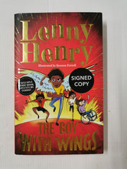 The Boy With Wings by Lenny Henry *SIGNED* (Hardcover, 2021)