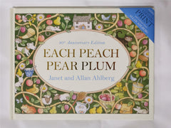 Each Peach Pear Plum by Janet and Allan Ahlberg *Limited Edition*
