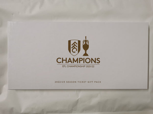 Fulham FC Season Ticket Gift Pack for 2022/23, Memorabilia