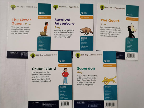 Oxford Reading Tree: Level 9: Stories: Pack of 5 by Lucy Tritton, Roderick Hunt