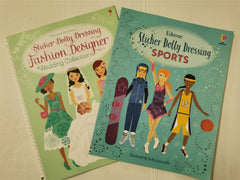 Sticker Dolly Dressing Sports & Fashion Designer by Fiona Watt (Paperback, 2021)