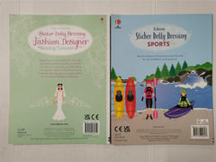 Sticker Dolly Dressing Sports & Fashion Designer by Fiona Watt (Paperback, 2021)