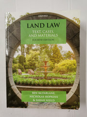 Land Law: Text, Cases & Materials by Hopkins, McFarlane, Nield (Paperback, 2018)