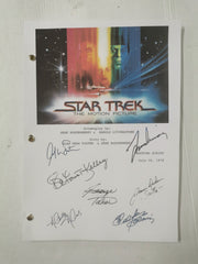 Star Trek: The Motion Picture - Screenplay, Signed *Photocopied Version*
