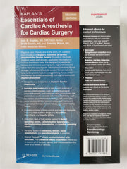 Kaplan's Essentials of Cardiac Anesthesia by Joel A. Kaplan Paperback *Sealed*