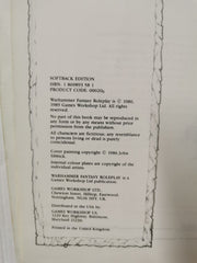 Warhammer Fantasy Roleplay (Softback Edition, 1989)