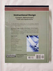 Instructional Design: Concepts, Methodologies, Tools and Applications