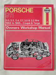Porsche 911 Targa Carrera 1965-1985 Haynes Workshop Manual by J H Haynes
