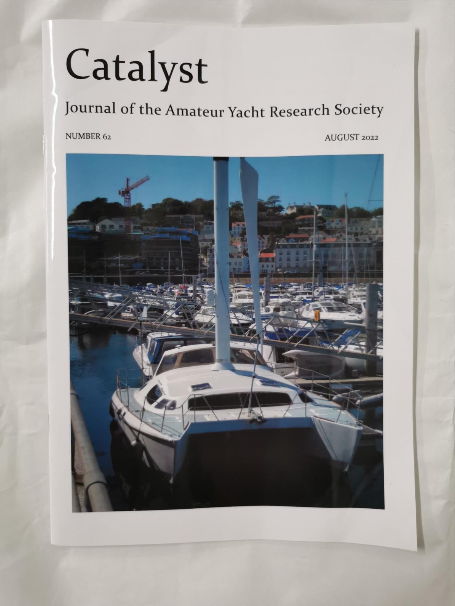 Catalyst Journal of Amateur Yacht Research Society No. 62 August 2022 ...