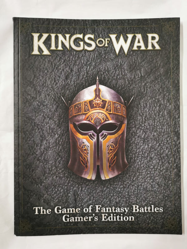 Kings of War 3rd Edition Gamer's Rulebook - Mantic Third Softcover Rules THG