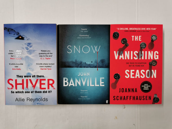 Bundle 3 Thrillers! Snow, Shiver, The Vanishing Season
