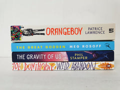 Bundle 4 YA Books: The Gravity of Us, Wild Abandon, Orangeboy, The Great Godden