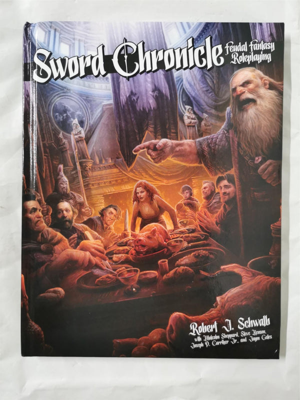 Sword Chronicle - Feudal Fantasy Roleplaying From Green Ronin Publishing B&W