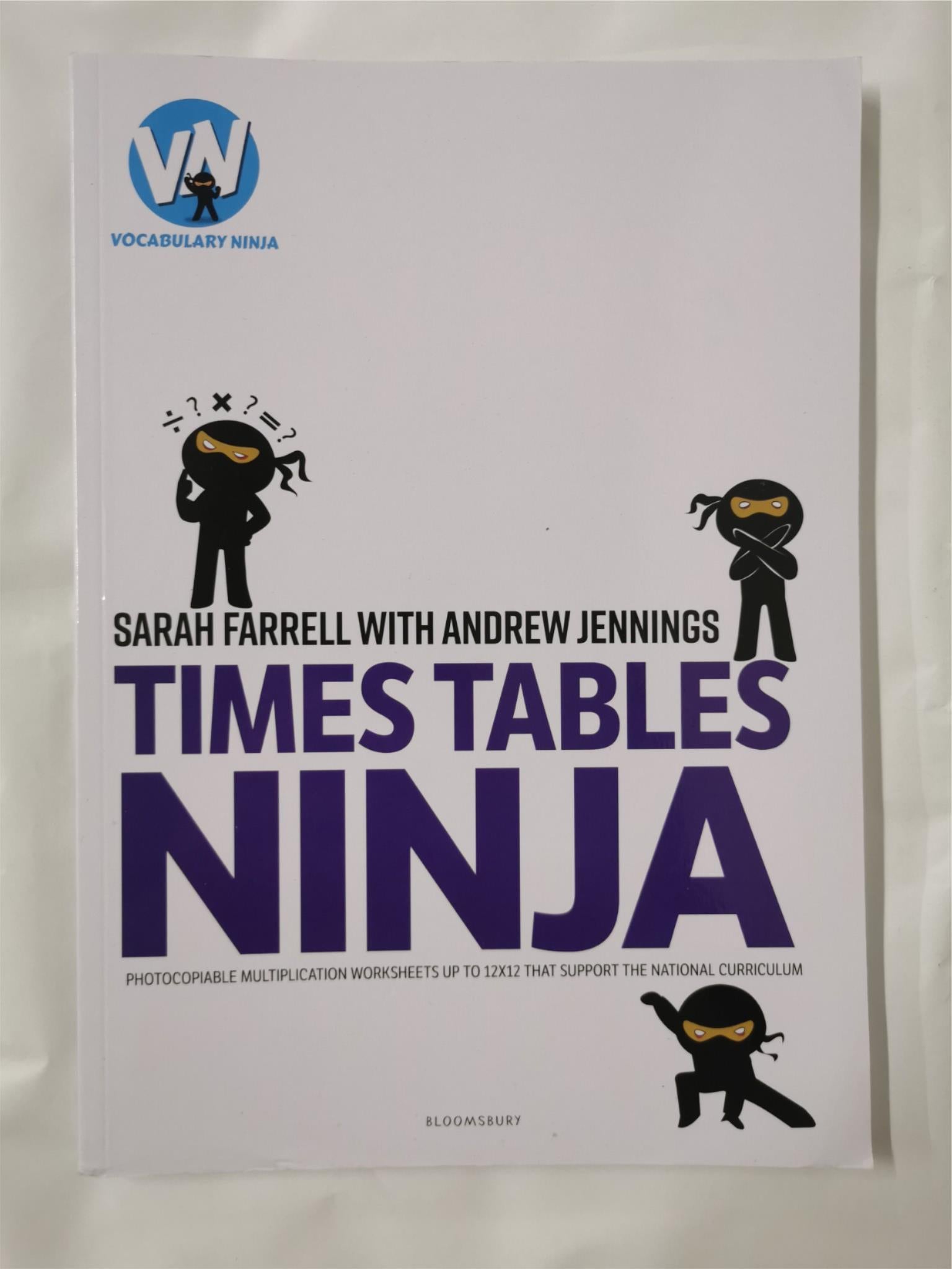 Times Tables Ninja by Sarah Farrell by Farrell, Sarah – Perkology Books
