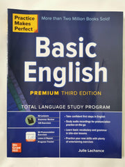 Practice Makes Perfect: Basic English, Premium Third Edition by Julie Lachance