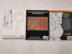 Adult Mindfulness Colouring Book Bundle Dream Catcher/Stress Relief/Jade Summer