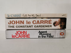 John le Carre 3 Book Box! Inc. Agent Running in the Field, The Constant Gardener