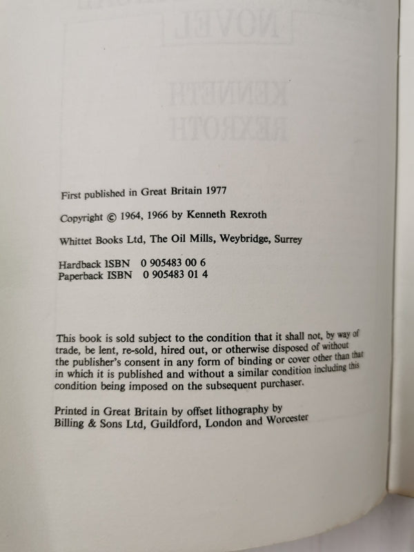 Autobiographical Novel by Kenneth Rexroth (Paperback, 1977) First Edition
