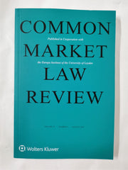 Common Market Law Review Vol59 No. 4 Aug 2022 by  Alison McDonnell