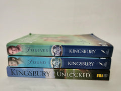 Karen Kingsbury 3 Book Set Unlocked, Forever & Found