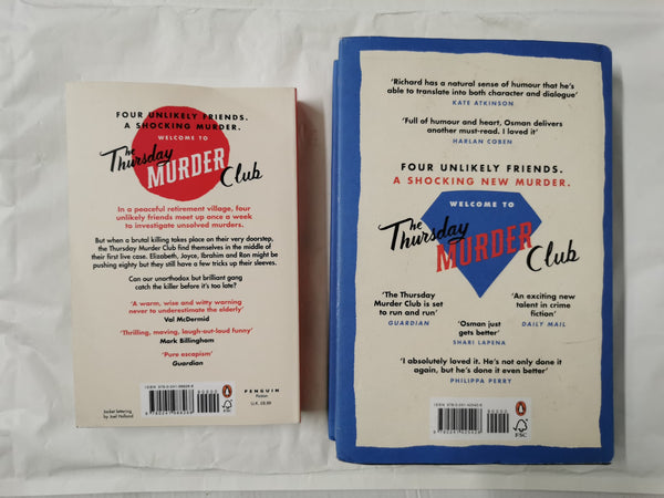 The Thursday Murder Club & The Man Who Died Twice *BUNDLE* by Richard Osman