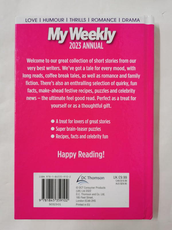 My Weekly Annual 2023 by DC Thomson and Co Ltd | 1 Aug 2022