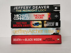 5 Book Mega Thriller Bundle: James Patterson, Michael Connelly, Linwood Barclay