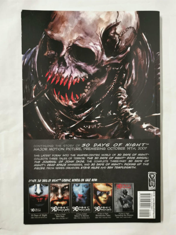 30 Days Of Night: Three Tales by Steve Niles, Dan Wickline (Paperback, 2006)