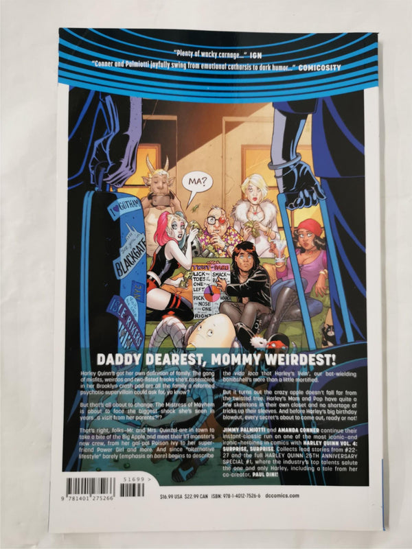 Harley Quinn Volume 4: Rebirth by Jimmy Palmiotti, Amanda Conner 2018