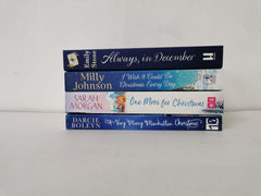 Bundle of 4 Christmas Fiction Books Incl. I Wish It Could Be Christmas Every Day