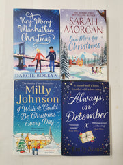 Bundle of 4 Christmas Fiction Books Incl. I Wish It Could Be Christmas Every Day