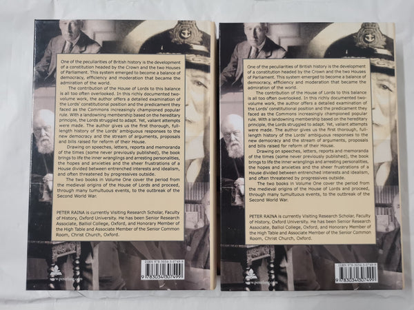 House of Lords Reform: A History: 2 Volume Set by Peter Raina