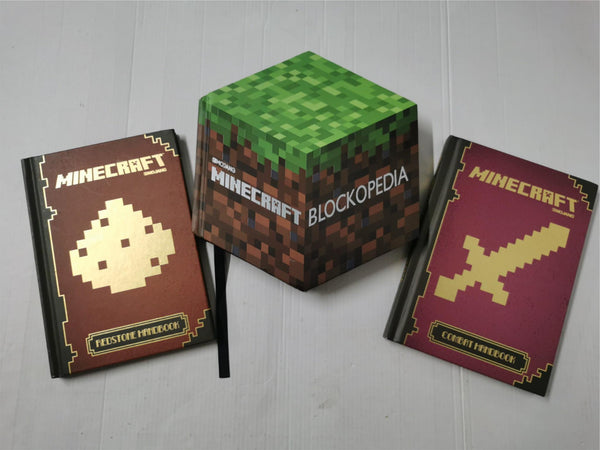 Minecraft: The Combat & Redstone Handbooks & Blockopedia by Mojang AB