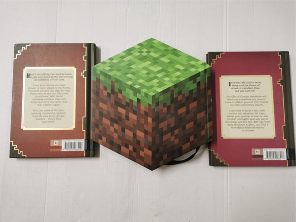 Minecraft: The Combat & Redstone Handbooks & Blockopedia by Mojang AB