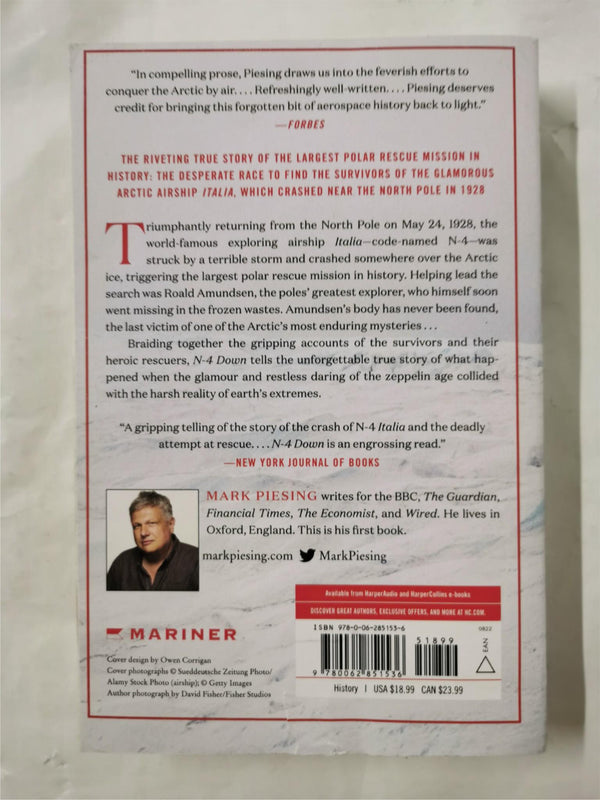 N-4 Down: The Hunt for the Arctic Airship Italia by Mark Piesing (2021)