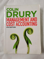 Management and Cost Accounting (with CourseMate and eBook Access) by Colin Drury