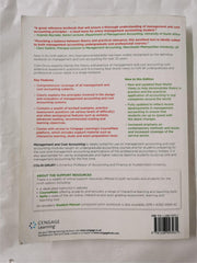 Management and Cost Accounting (with CourseMate and eBook Access) by Colin Drury