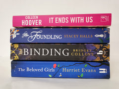 The Foundling, Beloved Girls, Binding, It Ends With Us - 4 Book Set