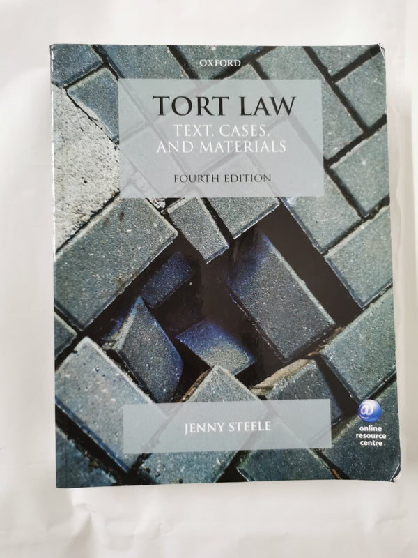Tort Law: Text, Cases, and Materials by Jenny Steele (Paperback, 2017)