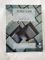 Tort Law: Text, Cases, and Materials by Jenny Steele (Paperback, 2017)