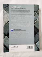 Tort Law: Text, Cases, and Materials by Jenny Steele (Paperback, 2017)