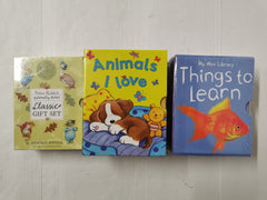 3 Kids Box Sets: Peter Rabbit, Animals I Love & Things to Learn (11 Books)