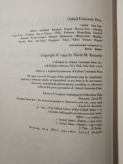 Freedom from Fear: The American People in Depression and War, 1929-1945