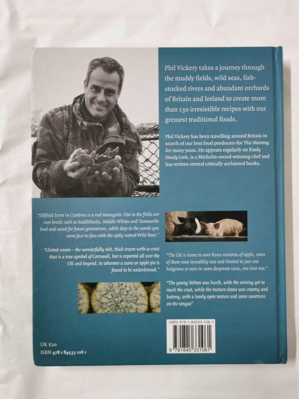 Britain: The Cookbook by Phil Vickery (Hardcover, 2007) *Signed*