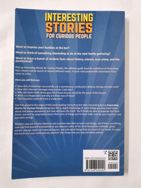 Interesting Stories For Curious People by Bill O'Neill (Paperback, 2020)