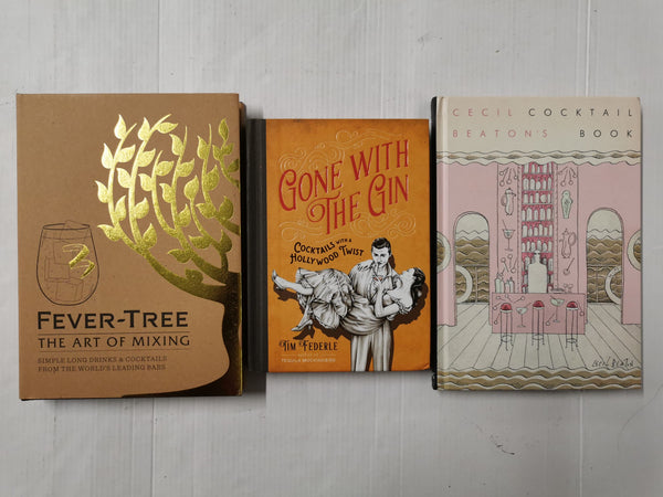 Gin Lover's Cocktail Book Bundle! Incl. Gone with the Gin & Fever Tree Mixing