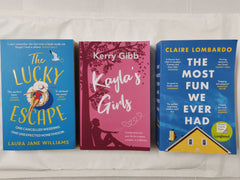 Bundle 3 x Chick lit / Romcom Books: The Lucky Escape, The Most Fun We Ever Had