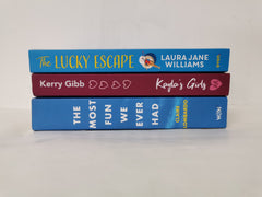 Bundle 3 x Chick lit / Romcom Books: The Lucky Escape, The Most Fun We Ever Had